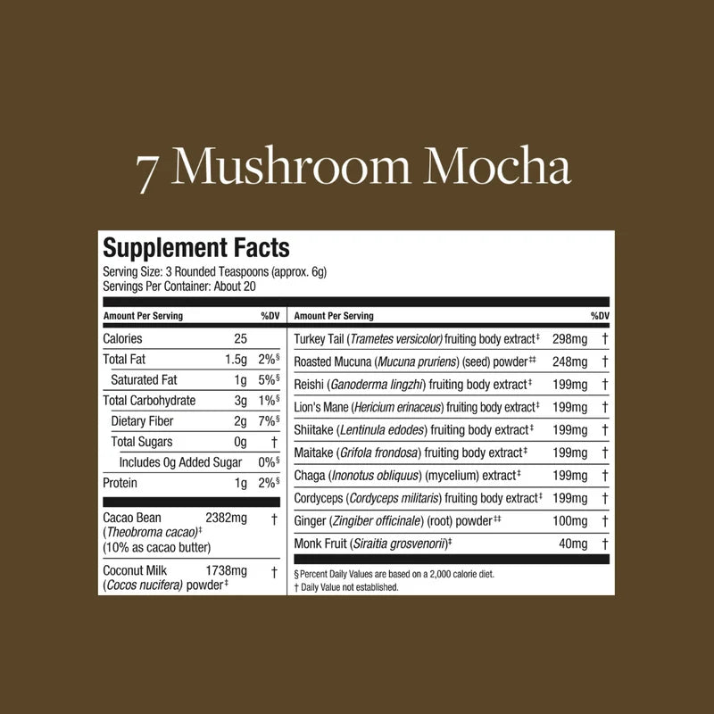Kokora 7 Mushroom Mocha