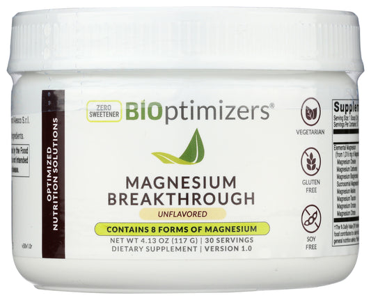 BIOptimizers Magnesium BreakThrough Unflavored 4.1oz