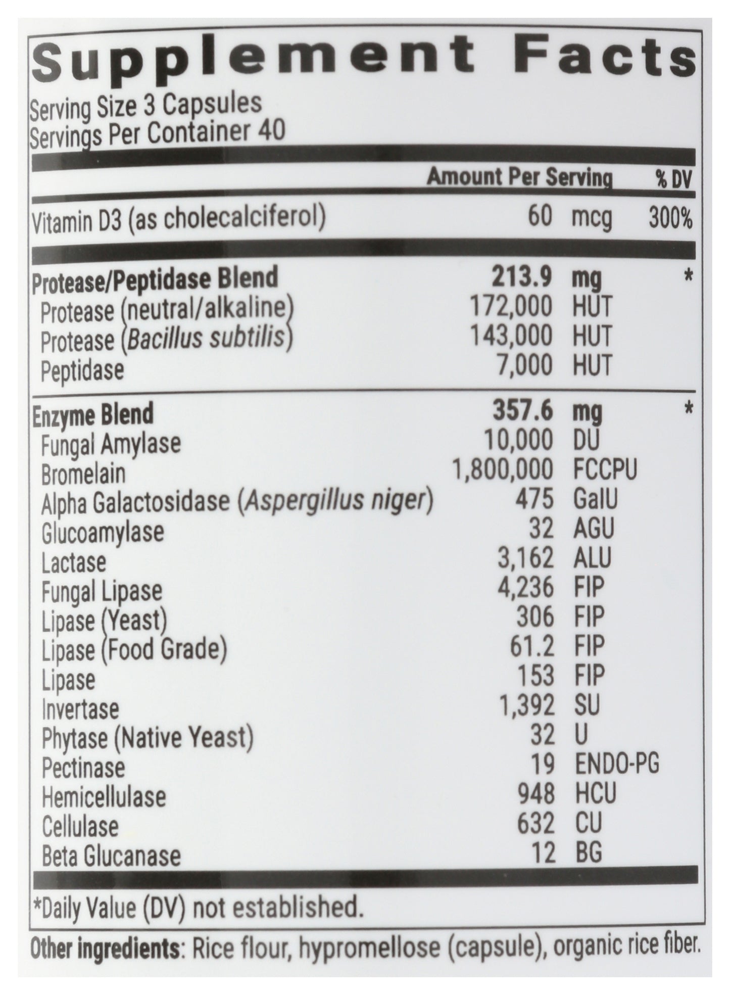 BIOptimizers MassZymes 120ct