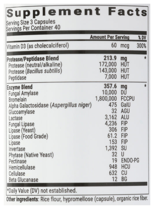 BIOptimizers MassZymes 120ct