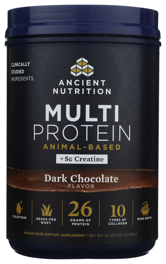 Ancient Nutrition Multi Protein Animal + Creatine Dark Chocolate