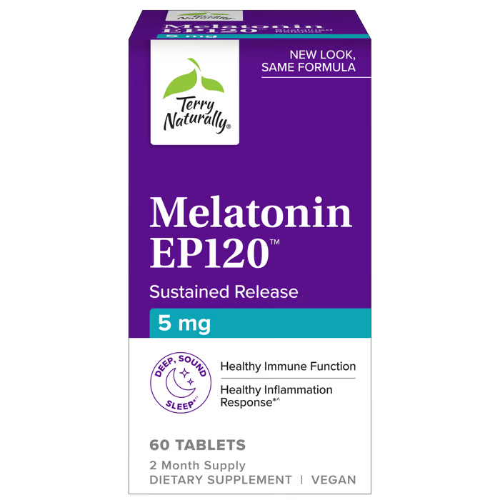 Terry Naturally Melatonin EP120 5 mg