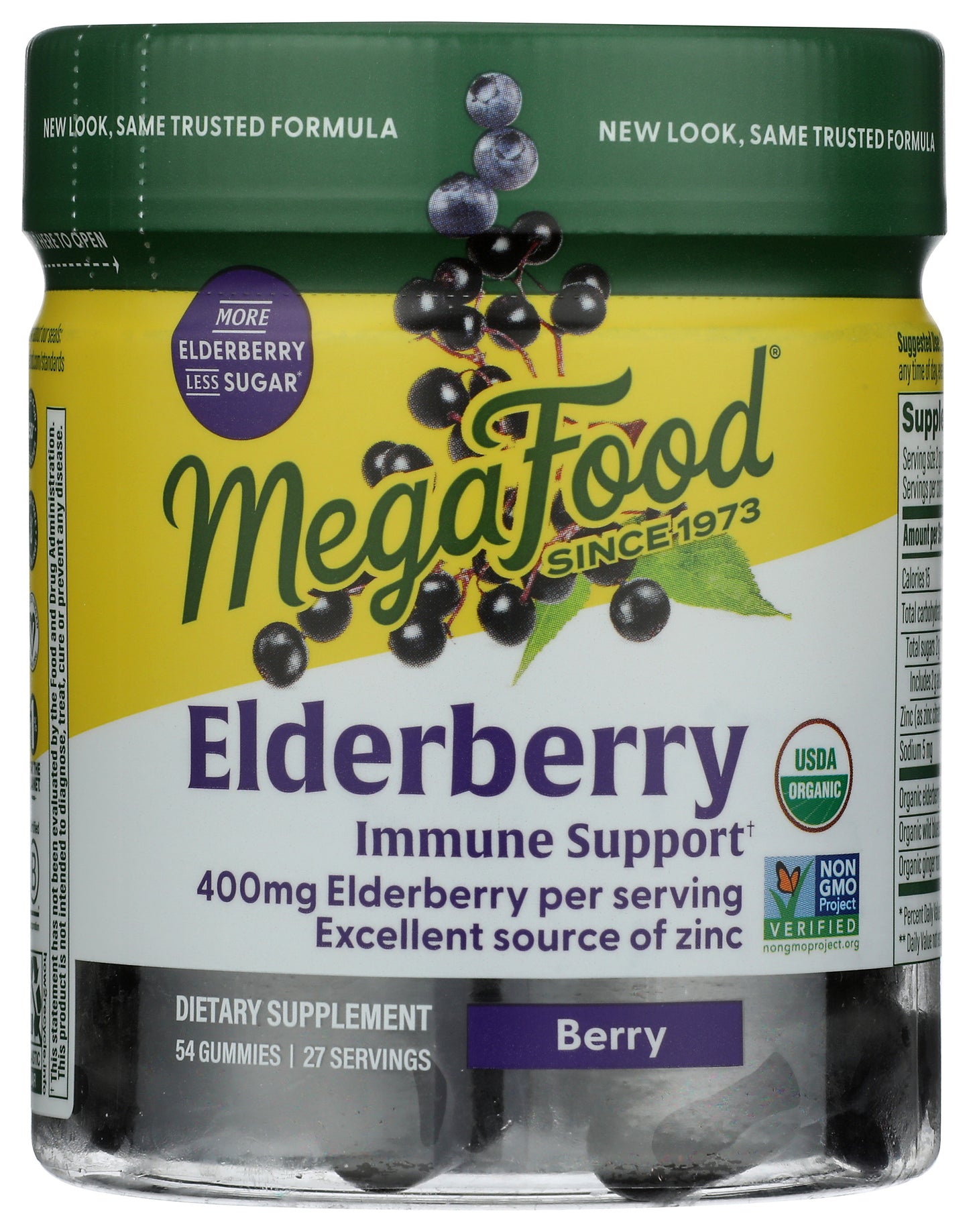 MGF Elderberry Immune Support Gummies Berry