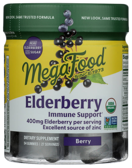MGF Elderberry Immune Support Gummies Berry