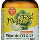 MGF Vit D3 5000 IU w/ K & K2 60 ct
