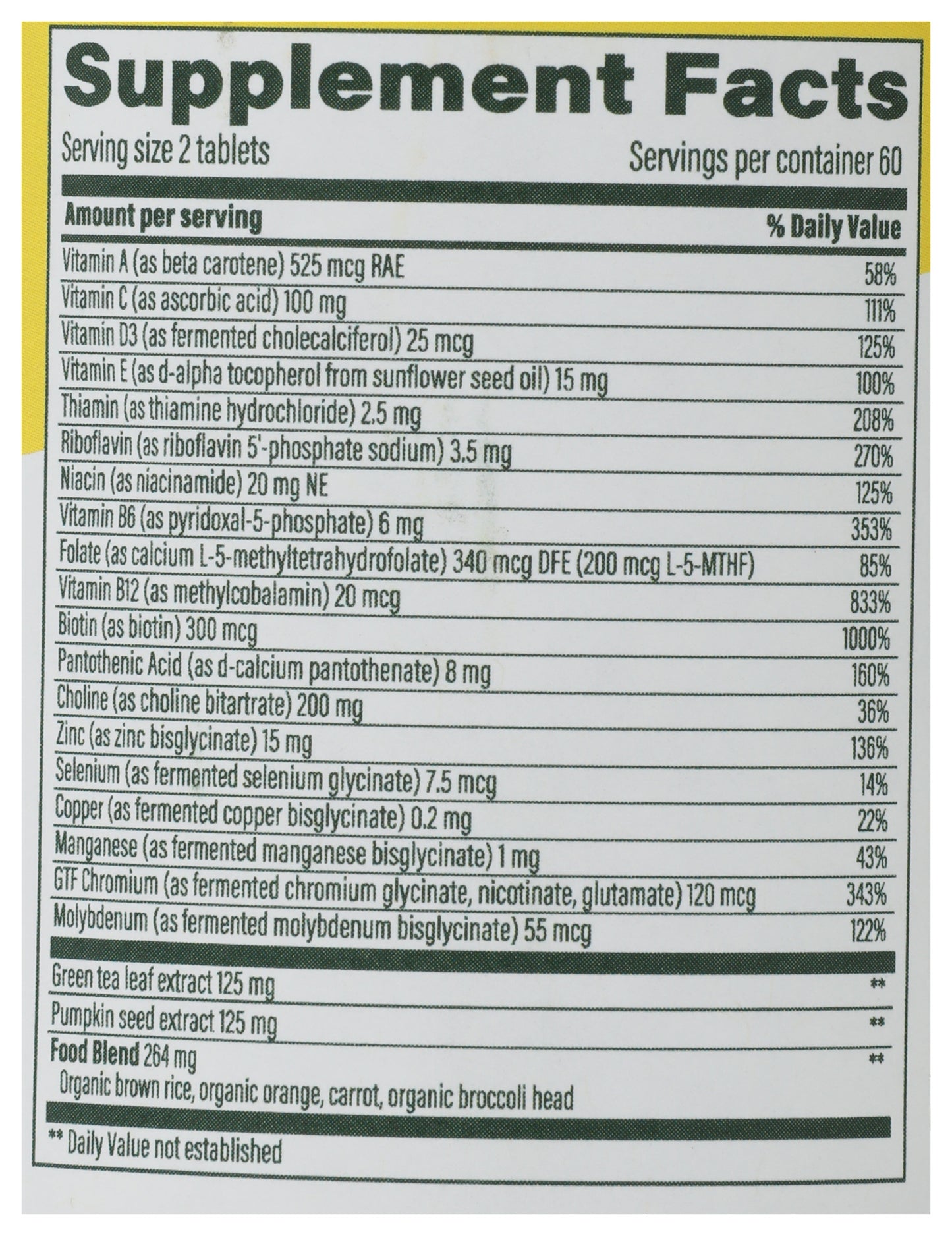 MGF Mens 55+ Advanced Multivitamin 120 ct