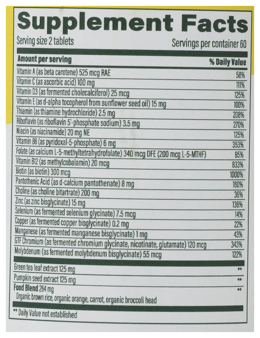 MGF Mens 55+ Advanced Multivitamin 120 ct