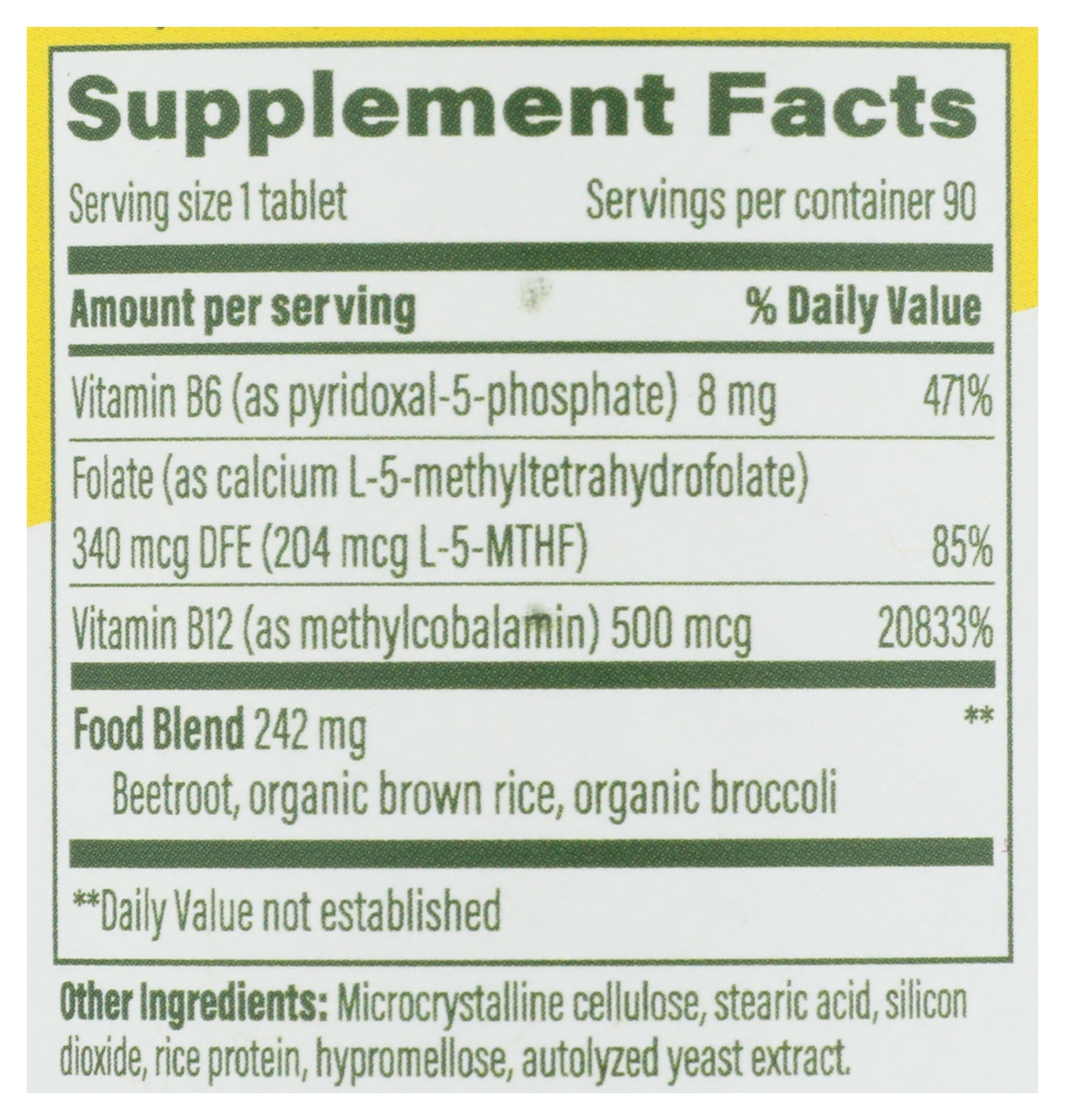 MGF Methyl B12 60 ct