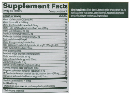 MGF Mens 40+ Advanced Multivitamin 120 ct