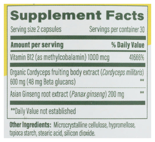 MGF Superfood Mushroom Energy Support