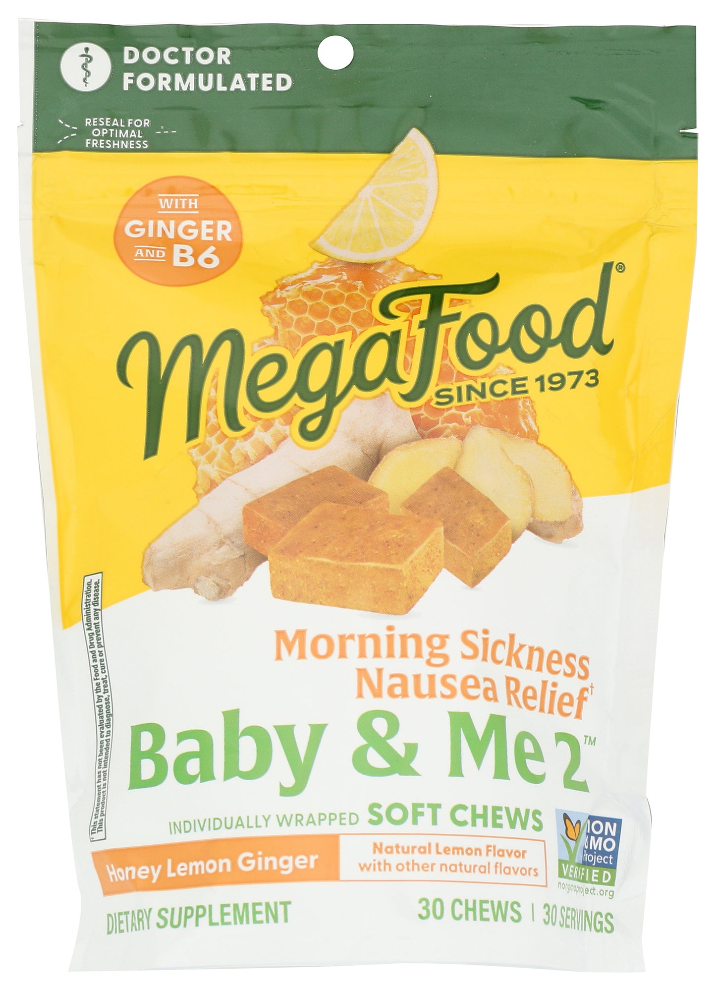 MGF Baby & Me 2 Morning Sickness Nausea Relief Sof