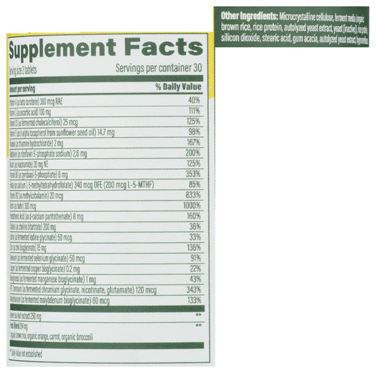 MGF Womens 55+ Advanced Multivitamin 60 ct