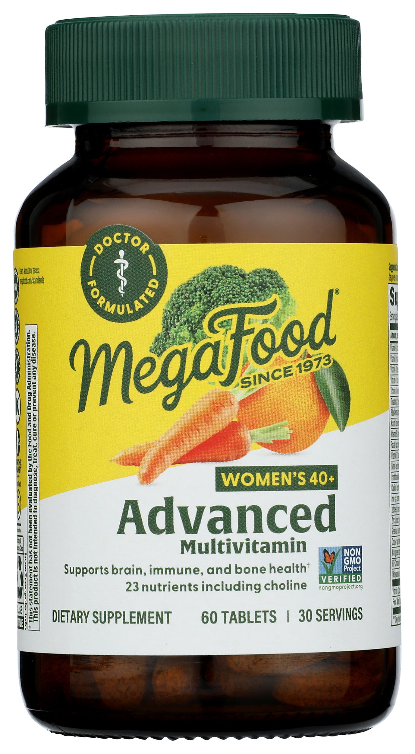 MegaFood Womens 40+ Advanced Multivitamin 60 ct