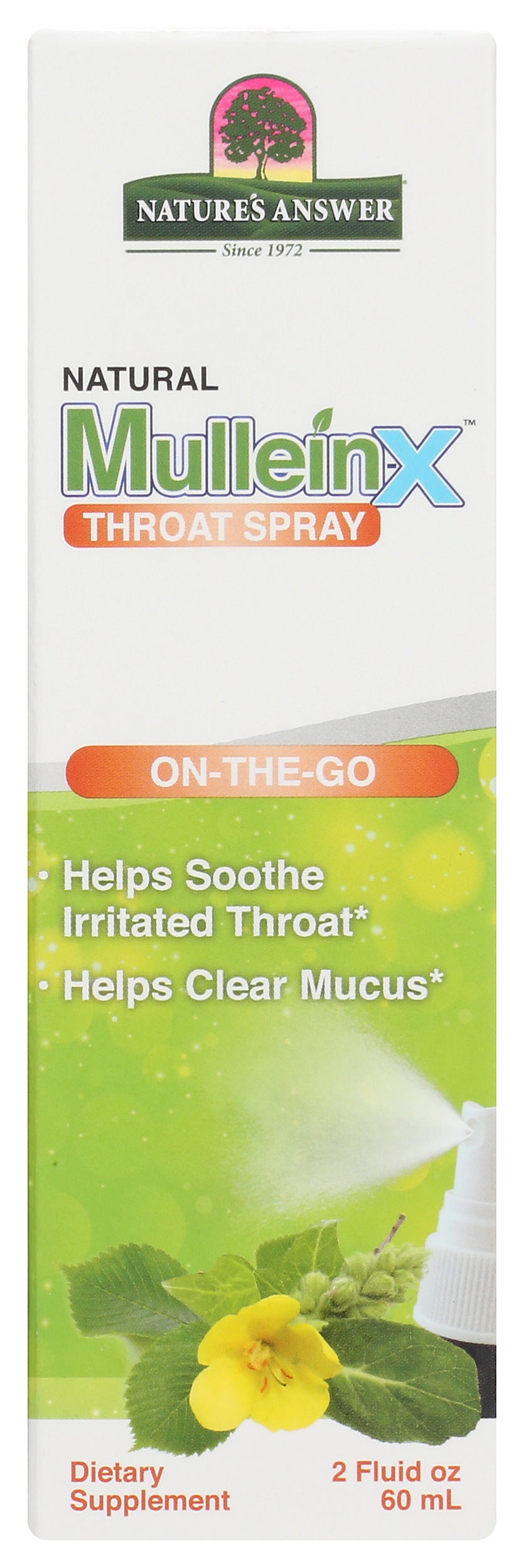 Natures Answer Mullein-X Throat Spray