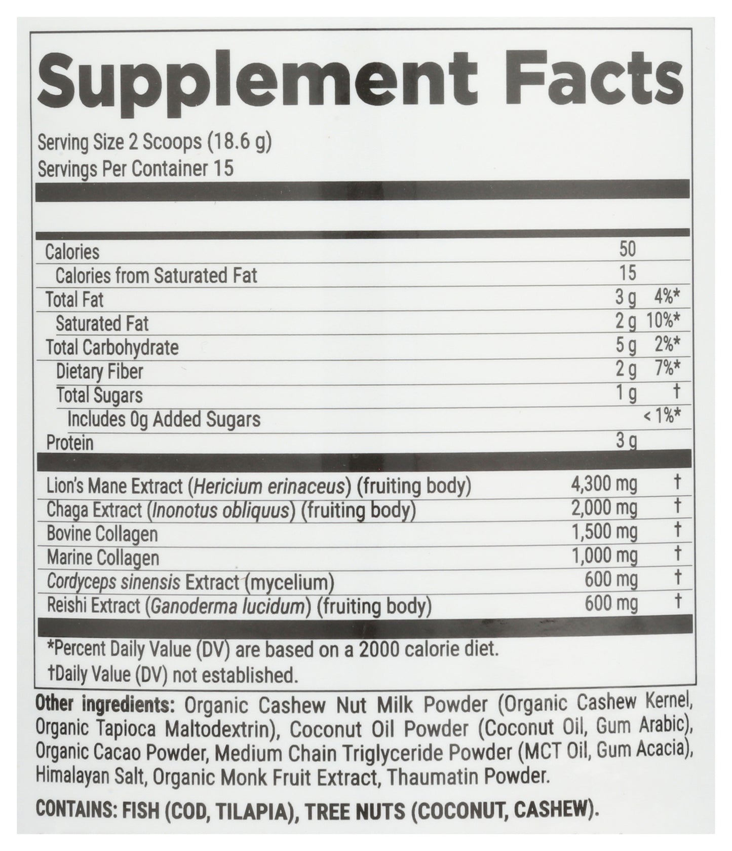 BIOptimizers Mushroom Breakthrough Chocolicious 15 servings