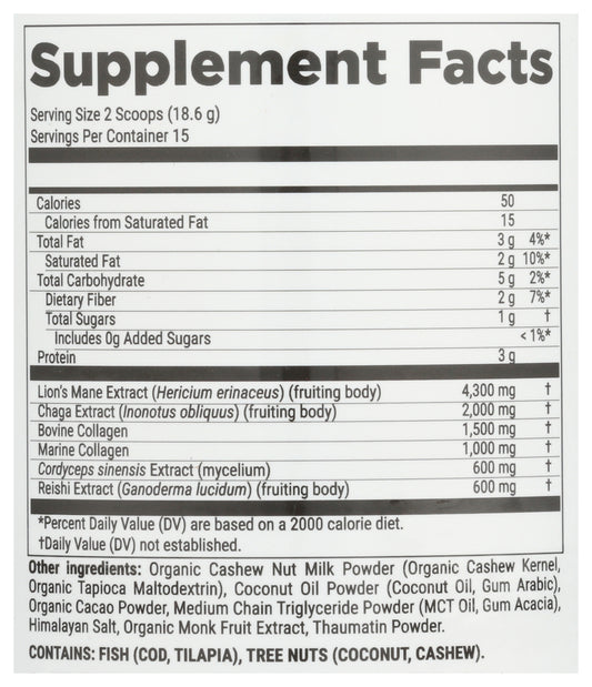 BIOptimizers Mushroom Breakthrough Chocolicious 15 servings