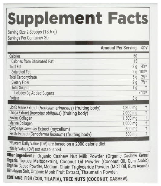 BIOptimizers Mushroom Breakthrough Chocolate 30ct