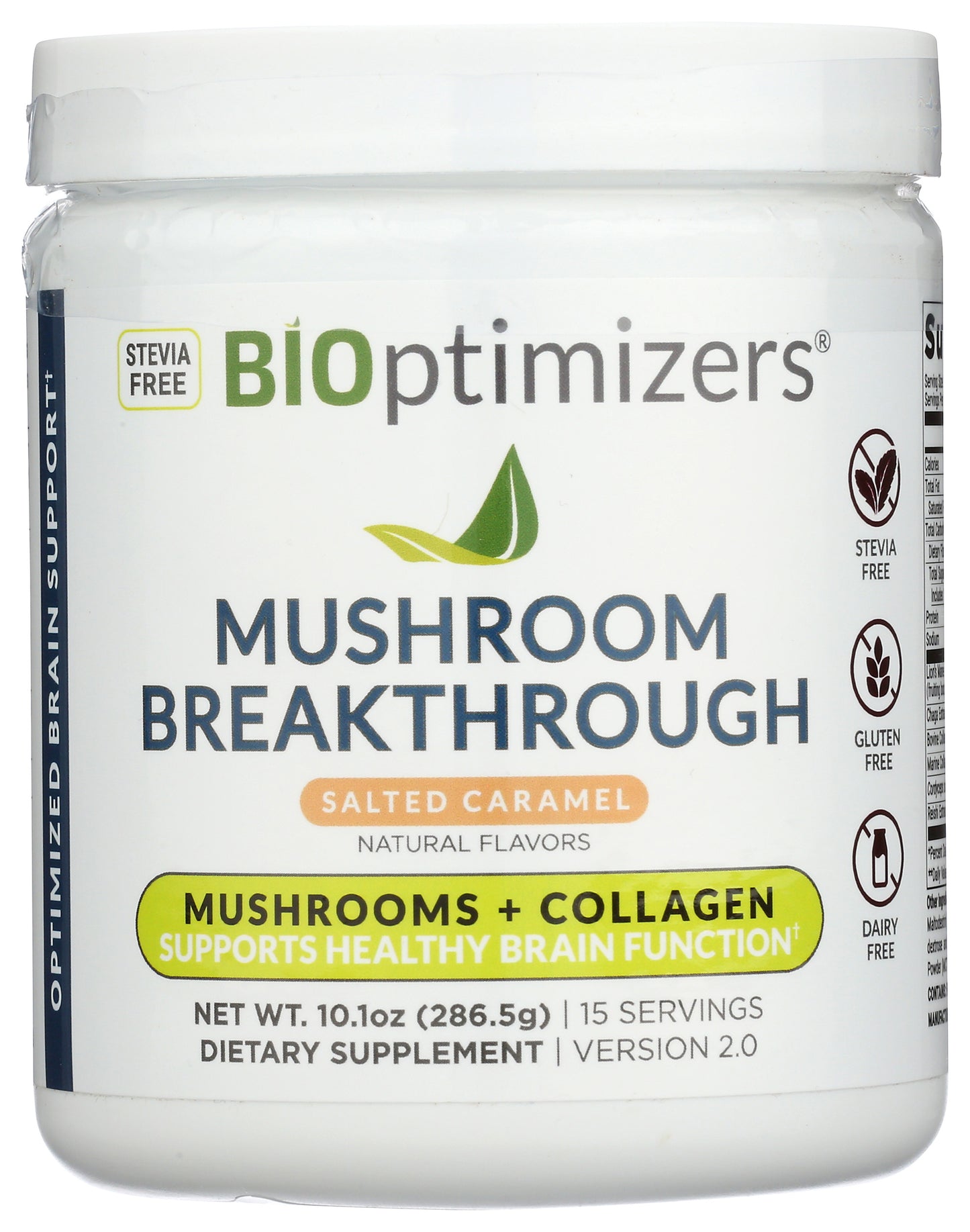 BIOptimizers Mushroom Breakthrough Salted Caramel 15ct