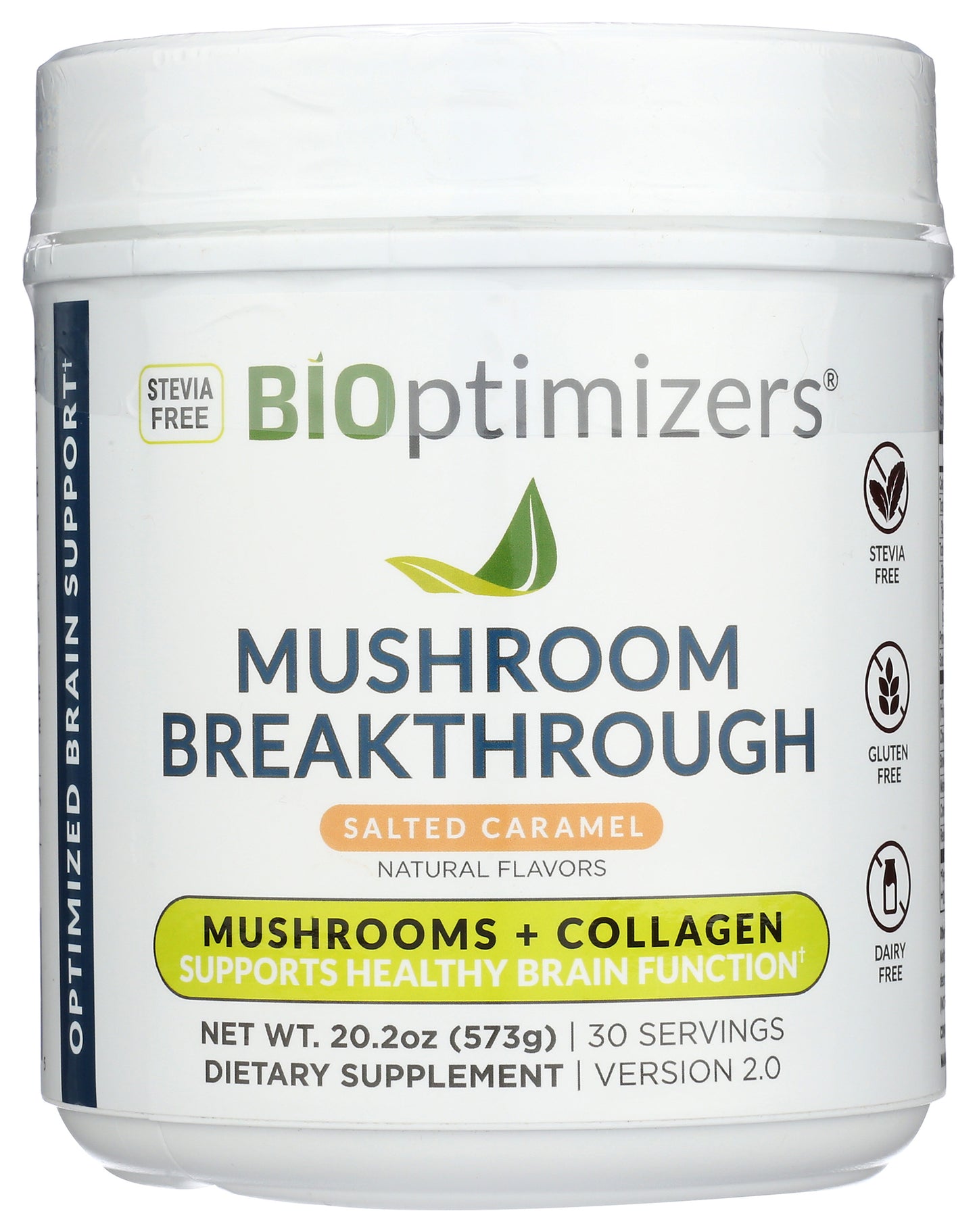 BIOptimizers Mushroom Breakthrough Salted Caramel 30ct