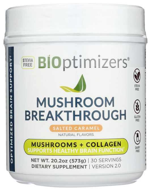 BIOptimizers Mushroom Breakthrough Salted Caramel 30ct