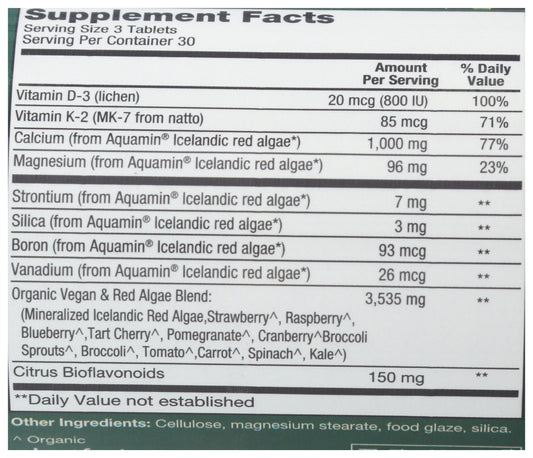 Plant Fusion Calcium Plant-Based 90ct