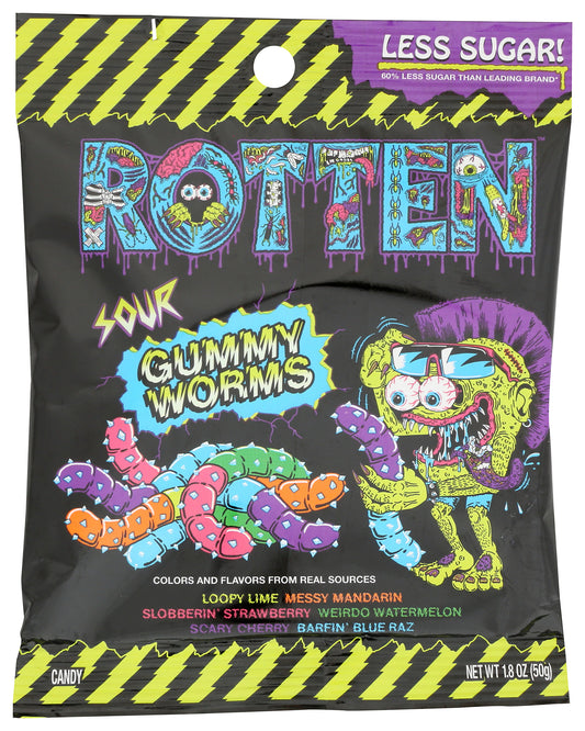 Rotten Gummy Worms Sour
