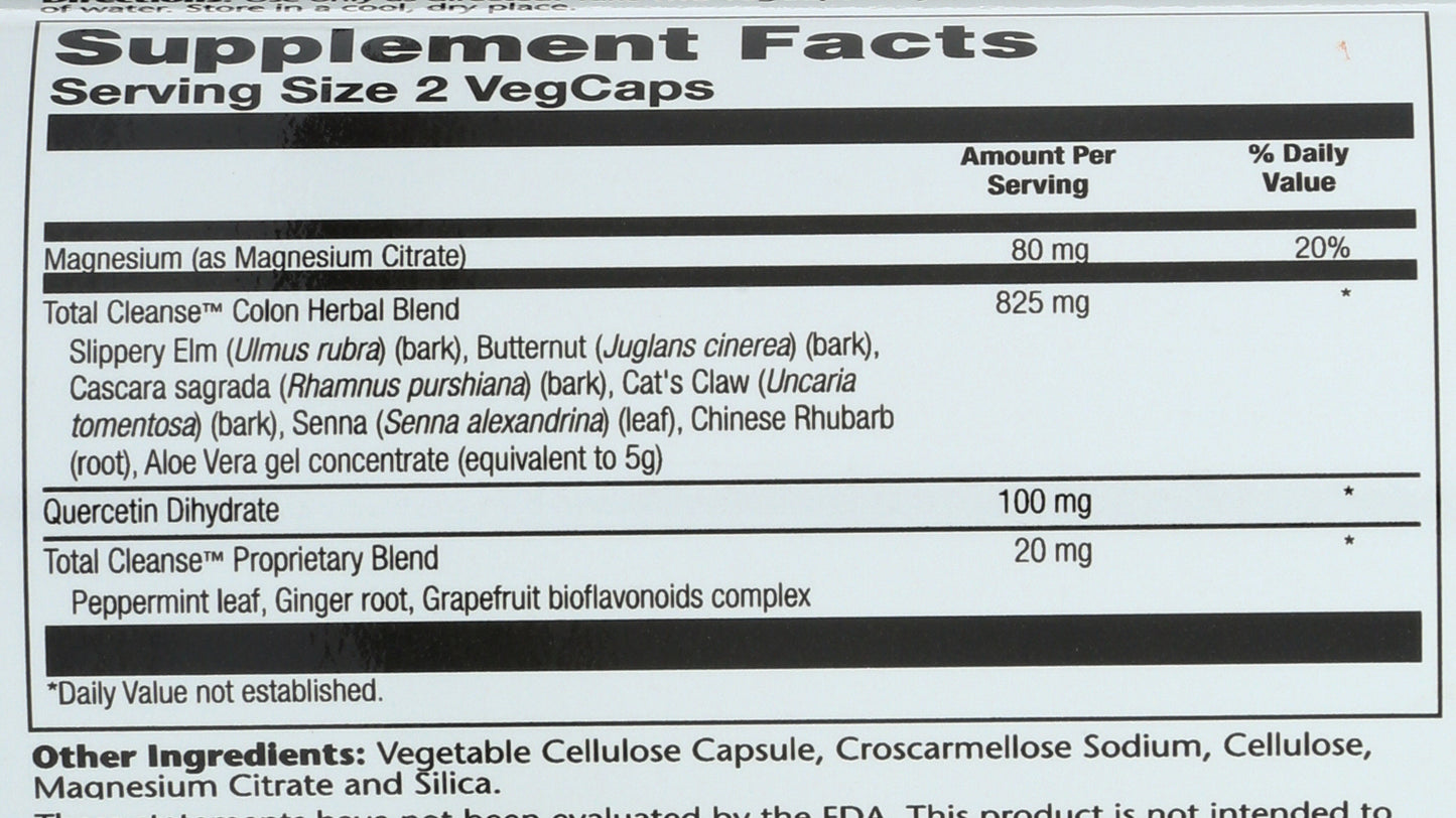 Solaray TotalCleanse Colon 60ct