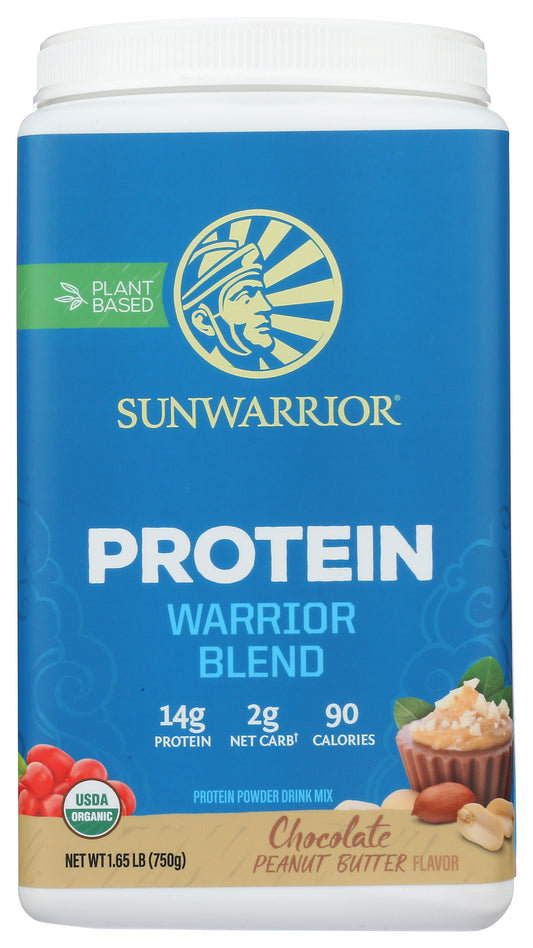 SunWarrior Warrior Blend Chocolate Peanut Butter