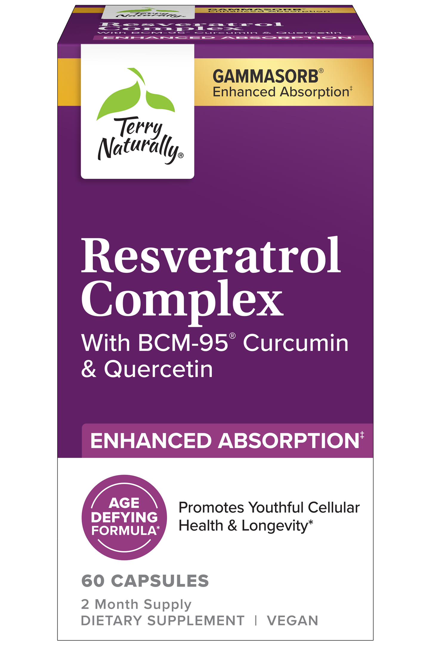 Terry Naturally Resveratrol Complex 60ct