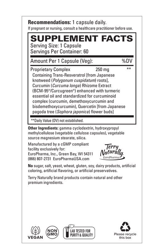 Terry Naturally Resveratrol Complex 60ct