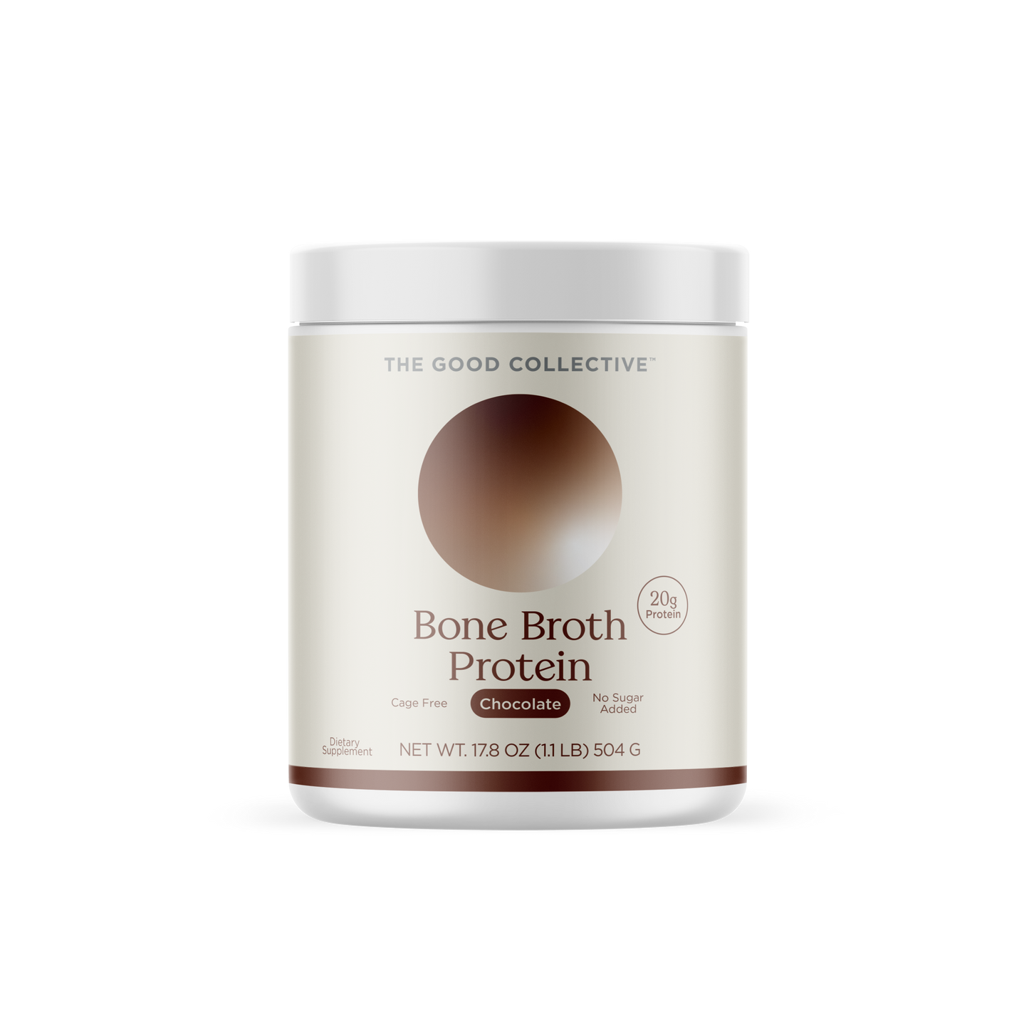 The Good Collective Bone Broth Protein Chocolate