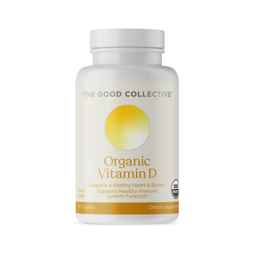 The Good Collective Organic Vitamin D 60ct