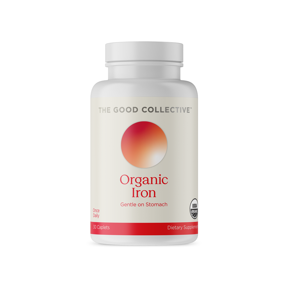 The Good Collective Organic Iron 30ct