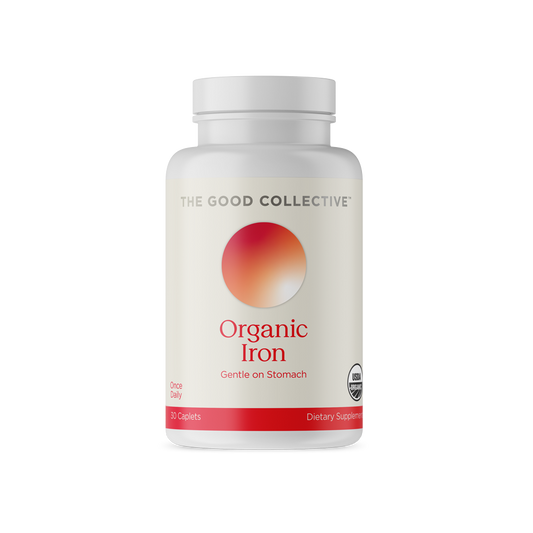 The Good Collective Organic Iron 30ct
