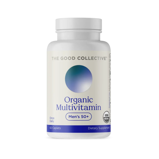 The Good Collective Organic Mens 50+ Multivitamin 60ct