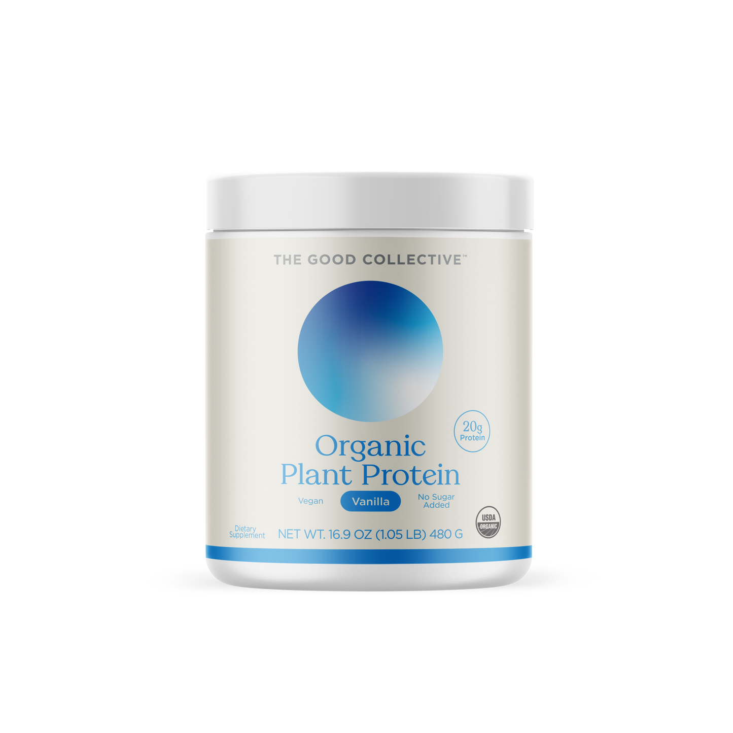 The Good Collective Organic Plant Protein Vanilla