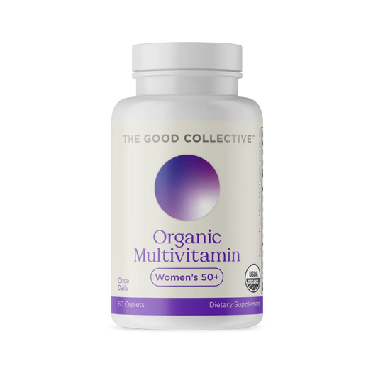 The Good Collective Organic Womens 50+ Multivitamin 60ct