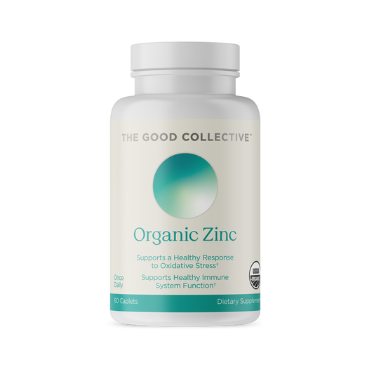 The Good Collective Organic Zinc 60ct