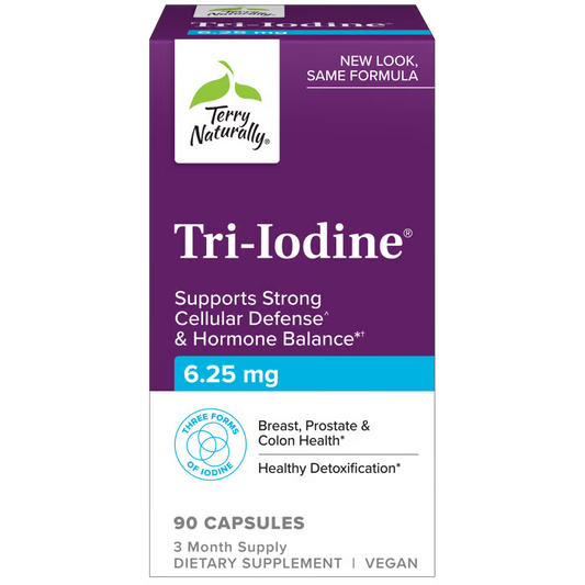 Terry Naturally Tri-Iodine 6.25mg 90 Capsules