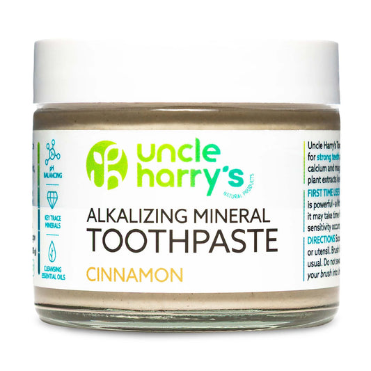 Uncle Harrys Toothpaste Cinnamon 3oz