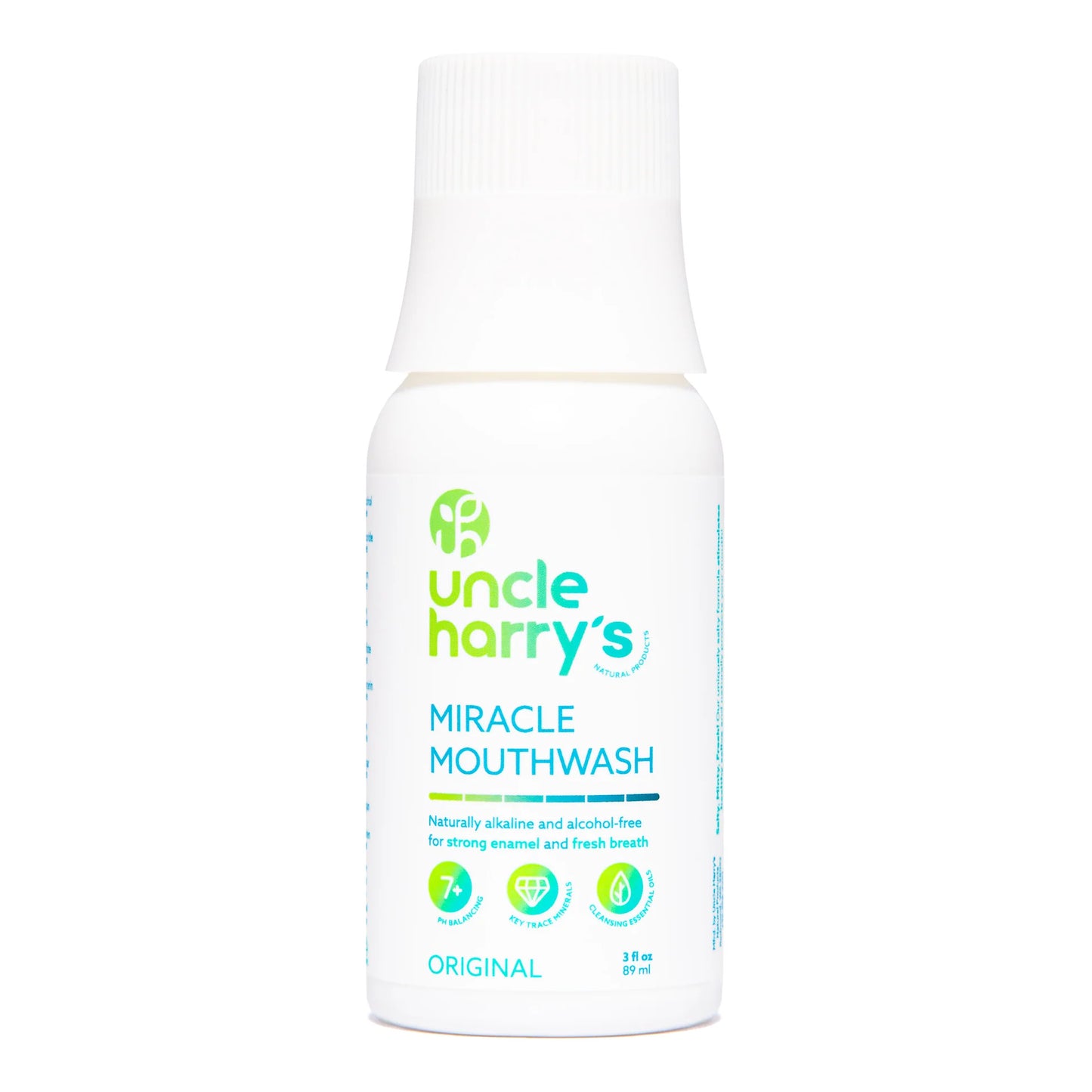 Uncle Harrys Miracle Mouthwash 3oz