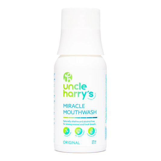 Uncle Harrys Miracle Mouthwash 3oz