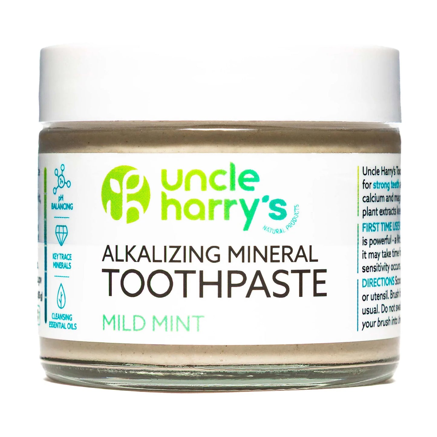 Uncle Harrys Toothpaste Mild Mint
