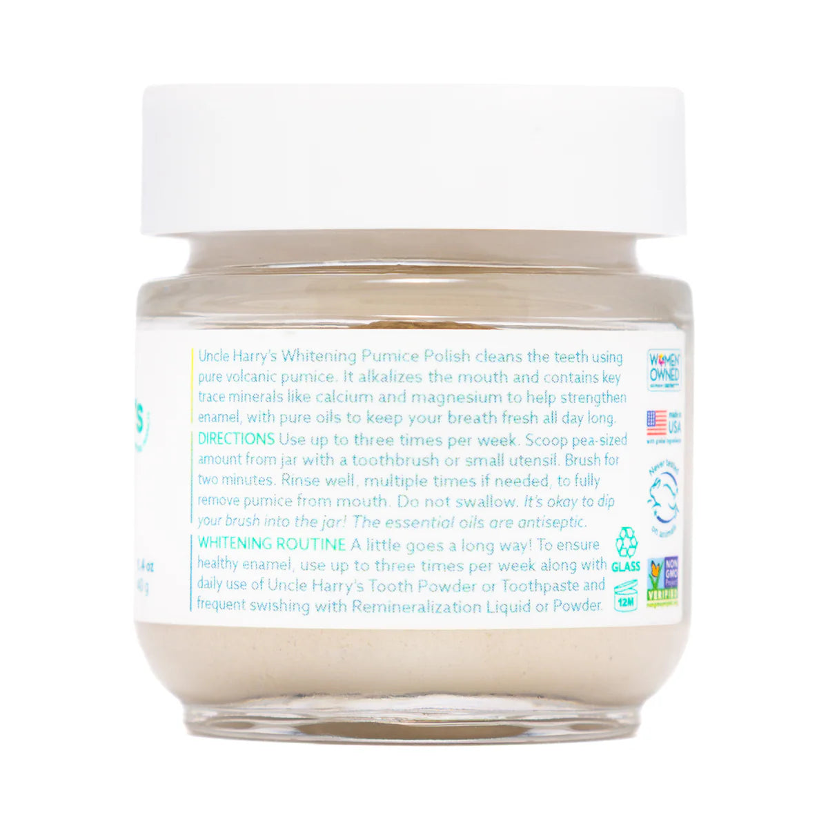 Uncle Harrys Whitening Pumice Polish 1.4oz