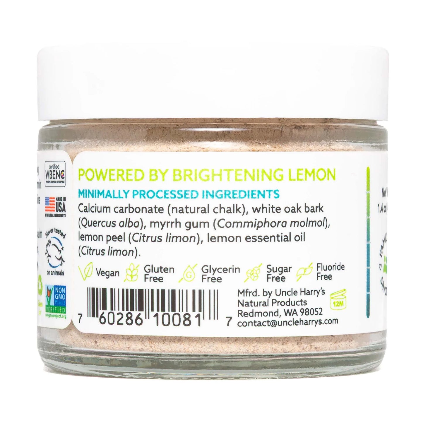Uncle Harrys Tooth Whitener 1.4oz