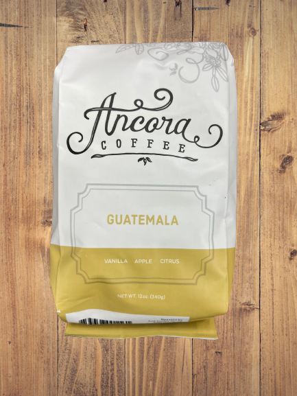 Ancora Coffee Guatemala 12 oz. Front