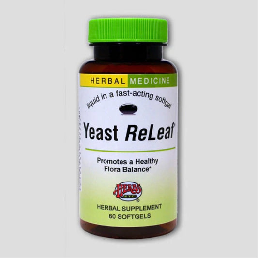 Herbs Etc. Yeast ReLeaf 60 Soft Gels