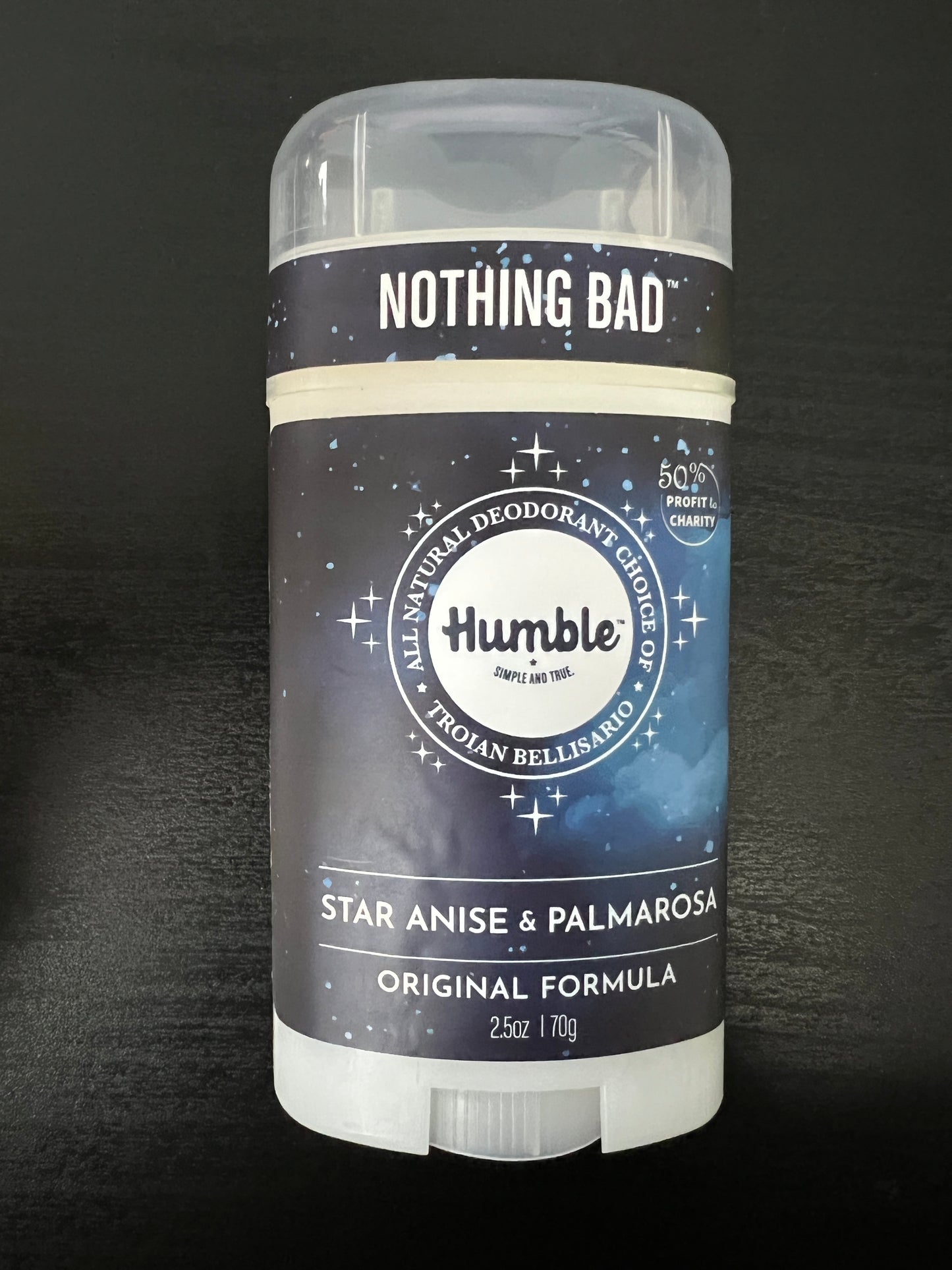 Humble All Natural Deodorant Star Anise & Palmarosa 2.5oz Front