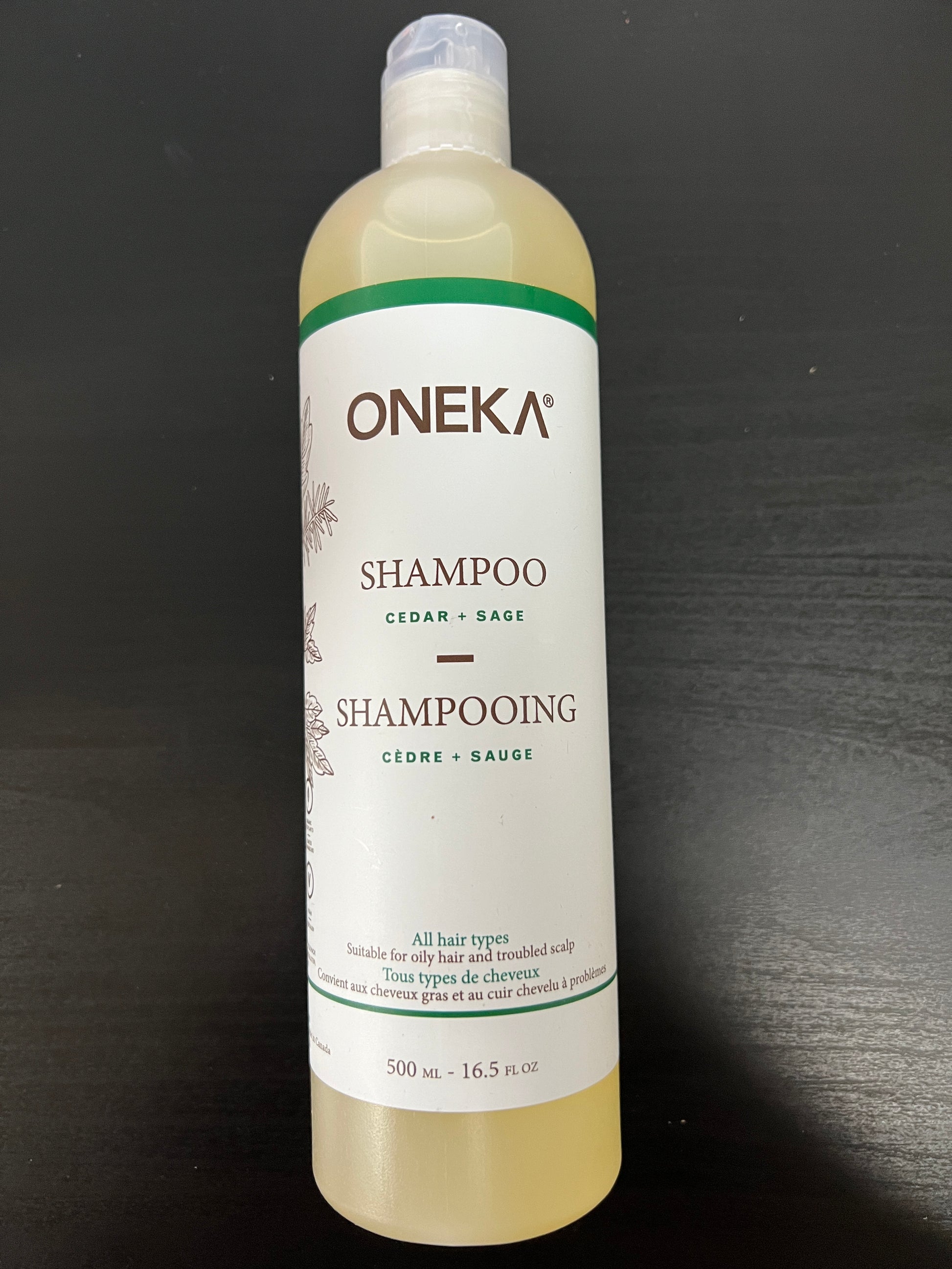 Oneka Shampoo Cedar + Sage 500 ml