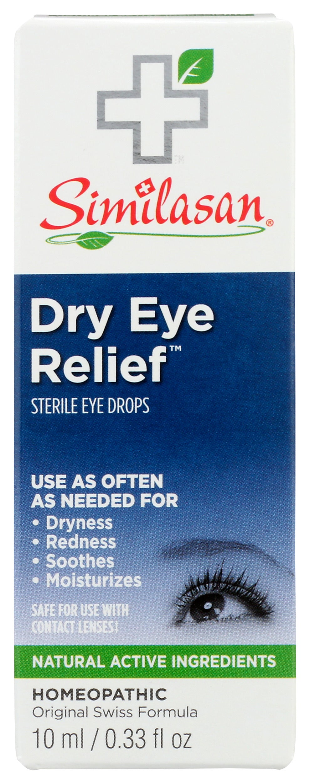 Similasan Dry Eye Relief Drops 0.33 fl oz Front